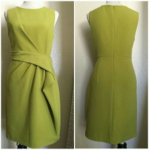 Halston Heritage Pencil Sheath Dress Size 6